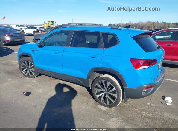 3VVEX7B2XRM057388 2024 VOLKSWAGEN TAOS Blue Tył lewy