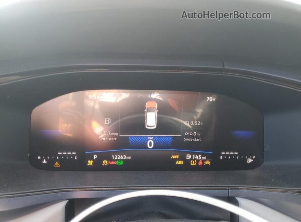 3VVEX7B2XRM067483 2024 VOLKSWAGEN TAOS Gray Вид щитка приладів