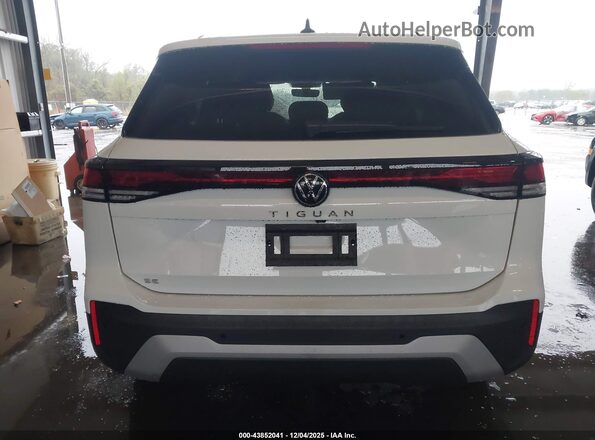 3VVFR7RM5SM025301 2025 VOLKSWAGEN TIGUAN Белый 