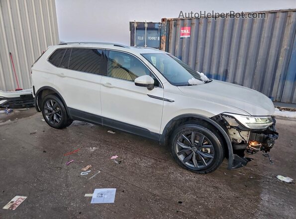 3VVMB7AX9PM025665 2023 VOLKSWAGEN TIGUAN White Przód prawy
