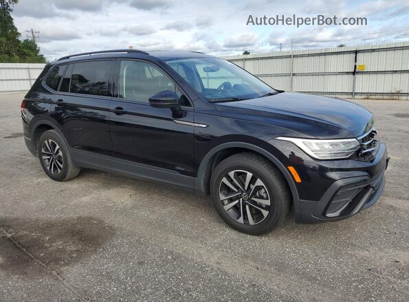 3VVRB7AX8RM226546 2024 VOLKSWAGEN TIGUAN Black Передня права чверть