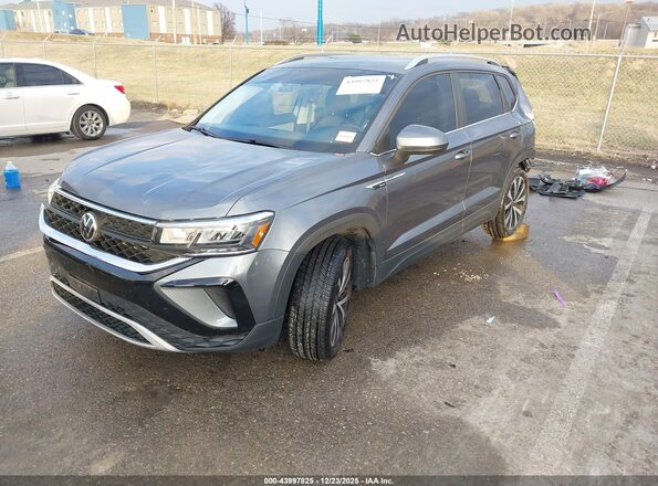 3VVRX7B21NM030706 2022 VOLKSWAGEN TAOS Gray Передня ліва чверть