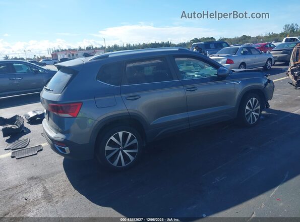 3VVRX7B23NM007671 2022 VOLKSWAGEN TAOS Gray Задня права чверть