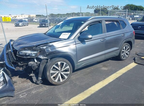 3VVRX7B23NM007671 2022 VOLKSWAGEN TAOS Gray Передня ліва чверть