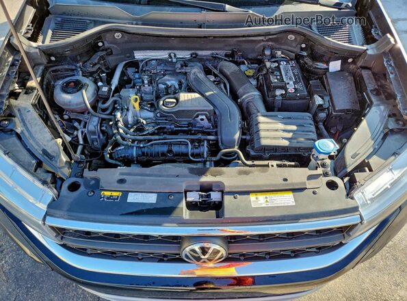 3VVRX7B2XNM029389 2022 VOLKSWAGEN TAOS Black Vista del compartimento del motor
