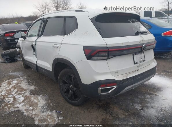 3VVSC7B28SM077756 2025 VOLKSWAGEN TAOS White უკანა მარცხენა