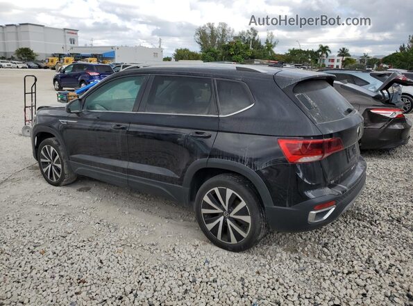 3VVSX7B28RM017099 2024 VOLKSWAGEN TAOS Черный Задняя левая четверть