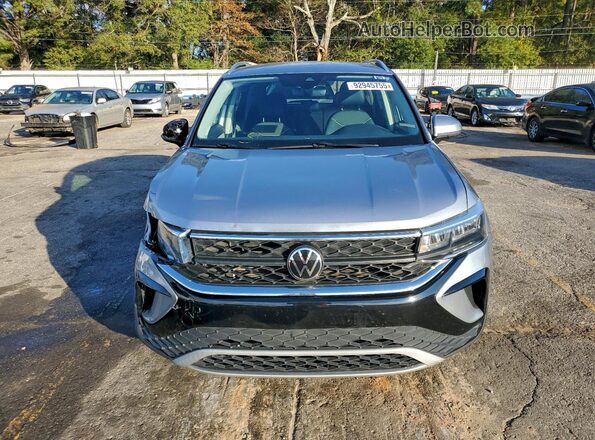 3VVSX7B28RM018477 2024 VOLKSWAGEN TAOS Silver Front view