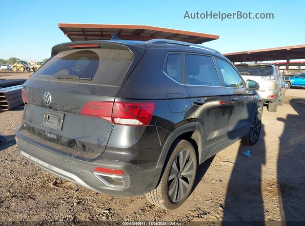 3VVSX7B28RM036672 2024 VOLKSWAGEN TAOS Black Задня права чверть