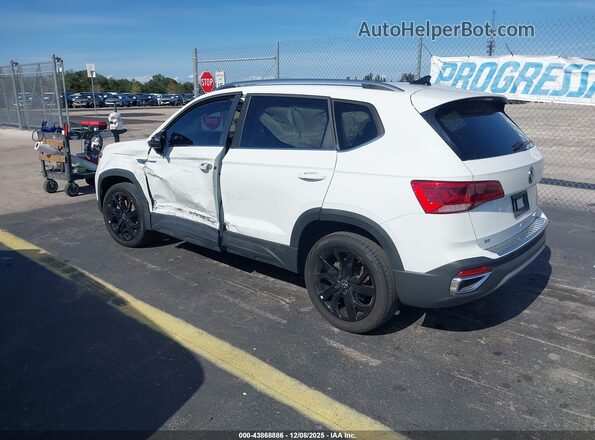 3VVSX7B29RM004846 2024 VOLKSWAGEN TAOS Белый Задняя левая четверть