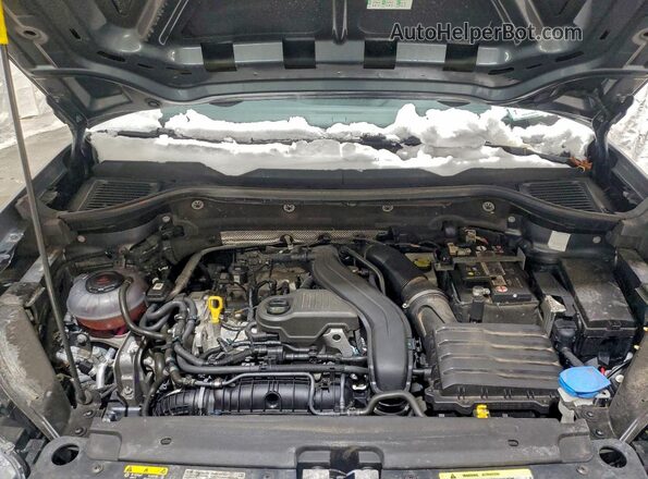3VVUX7B24PM357906 2023 VOLKSWAGEN TAOS Серебряный Вид подкапотного пространства