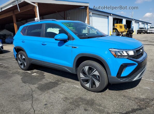 3VVUX7B25RM075311 2024 VOLKSWAGEN TAOS Blue წინა მარჯვენა