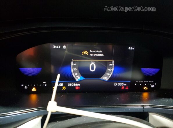 3VVUX7B29RM017637 2024 VOLKSWAGEN TAOS Blue Vista del cuadro de instrumentos