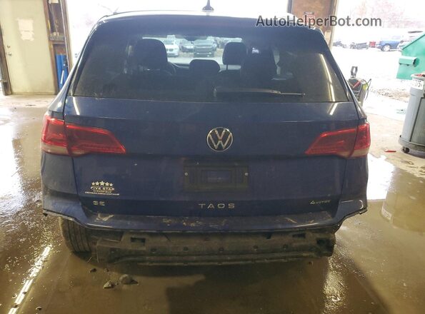 3VVUX7B29RM017637 2024 VOLKSWAGEN TAOS Blue Vista trasera