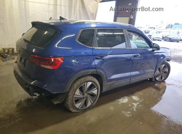 3VVUX7B29RM017637 2024 VOLKSWAGEN TAOS Blue Trasero derecho