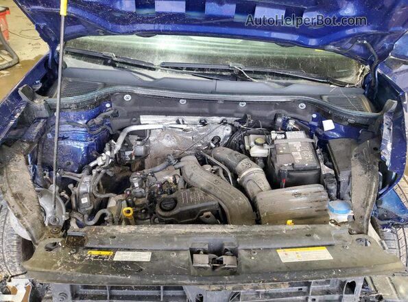 3VVUX7B29RM017637 2024 VOLKSWAGEN TAOS Blue Vista del compartimento del motor