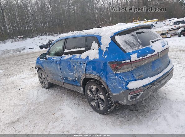 3VVVC7B20SM060141 2025 VOLKSWAGEN TAOS Blue Trasero izquierdo