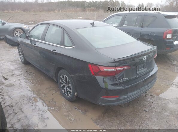 3VW4M7BU3PM053391 2023 VOLKSWAGEN JETTA Black Задня ліва чверть