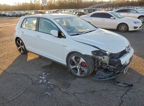 3VW547AU1JM294167 2018 VOLKSWAGEN GTI Белый 
