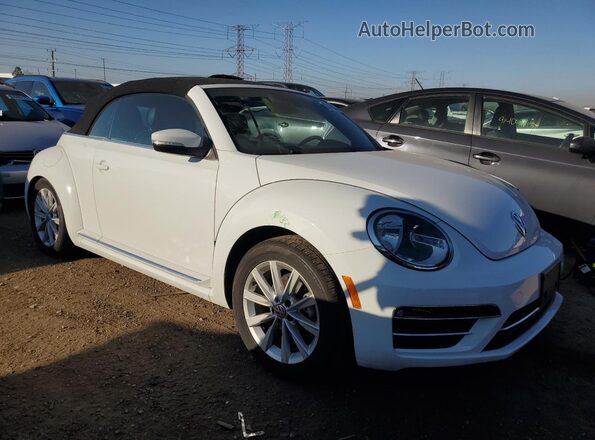 3VW5DAAT0KM506840 2019 VOLKSWAGEN BEETLE White Առջևի աջ