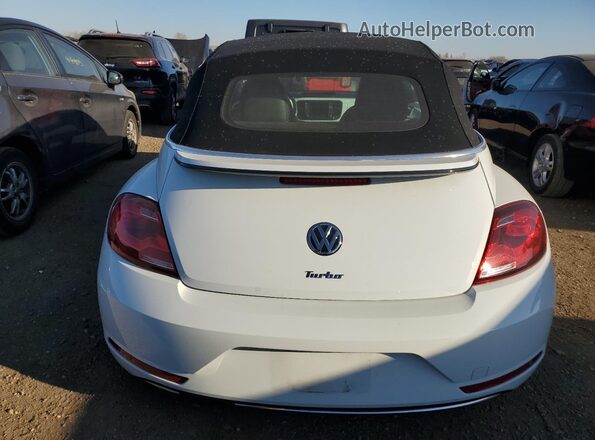 3VW5DAAT0KM506840 2019 VOLKSWAGEN BEETLE White Հետևի տեսք
