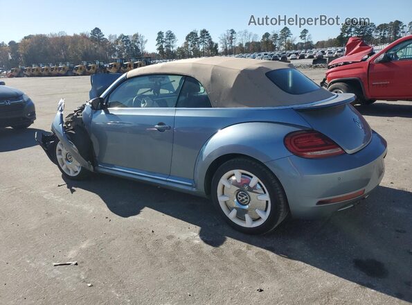 3VW5DAAT2KM505916 2019 VOLKSWAGEN BEETLE Blue Հետևի ձախ
