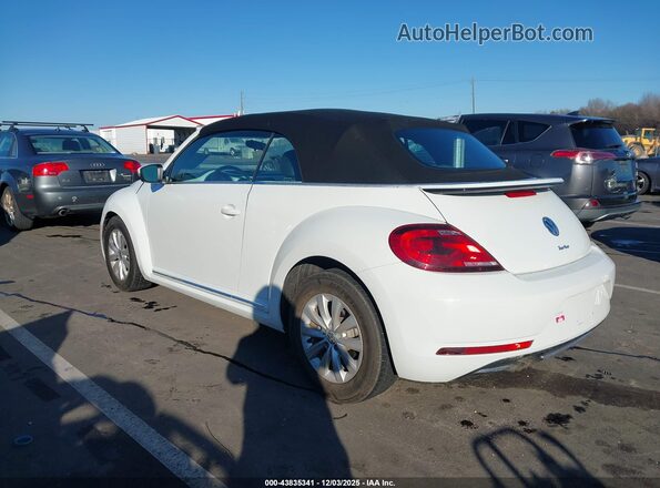 3VW5DAAT3JM516437 2018 VOLKSWAGEN BEETLE White Trasero izquierdo