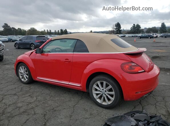 3VW5DAAT4KM502032 2019 VOLKSWAGEN BEETLE Red Tył lewy