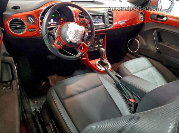 3VW5DAAT9KM505721 2019 VOLKSWAGEN BEETLE Orange წინა პანელის ხედი