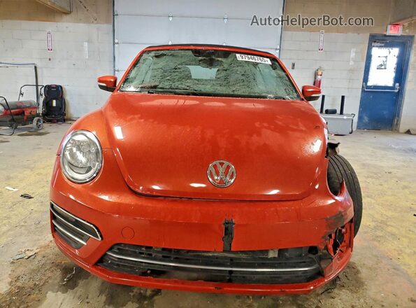 3VW5DAAT9KM505721 2019 VOLKSWAGEN BEETLE Orange წინა ხედი