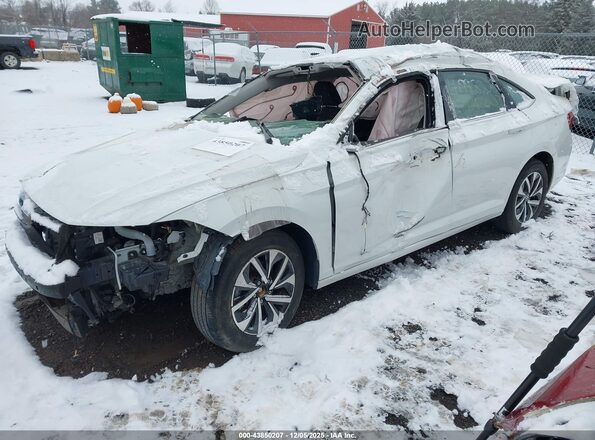 3VW5M7BU5PM021627 2023 VOLKSWAGEN JETTA White Vista tres cuartos delantera izquierda