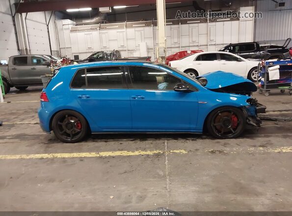 3VW6T7AU3MM008332 2021 VOLKSWAGEN GOLF Синий 