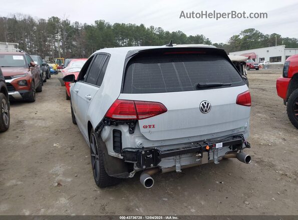 3VW6T7AU5MM005299 2021 VOLKSWAGEN GOLF Gray Trasero izquierdo