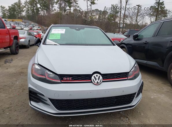 3VW6T7AU5MM005299 2021 VOLKSWAGEN GOLF Gray Vista del cuadro de instrumentos
