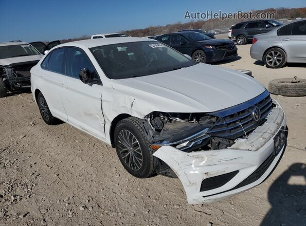 3VWC57BUXMM005715 2021 VOLKSWAGEN JETTA Белый Передняя правая четверть