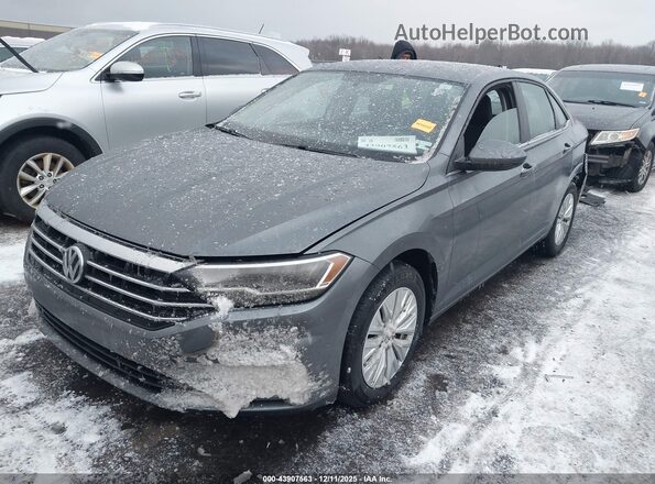 3VWCB7BU6LM004357 2020 VOLKSWAGEN JETTA Серый Передняя левая четверть