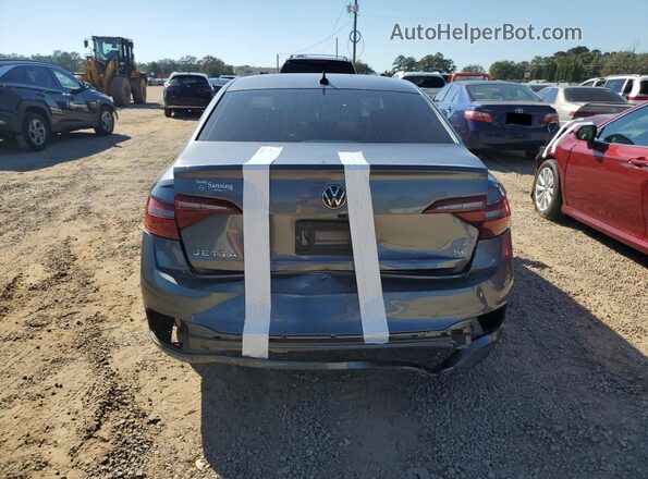 3VWEM7BU3NM010705 2022 VOLKSWAGEN JETTA Charcoal უკანა ხედი