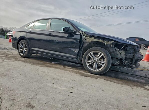 3VWEM7BU8NM009095 2022 VOLKSWAGEN JETTA Черный Передняя правая четверть