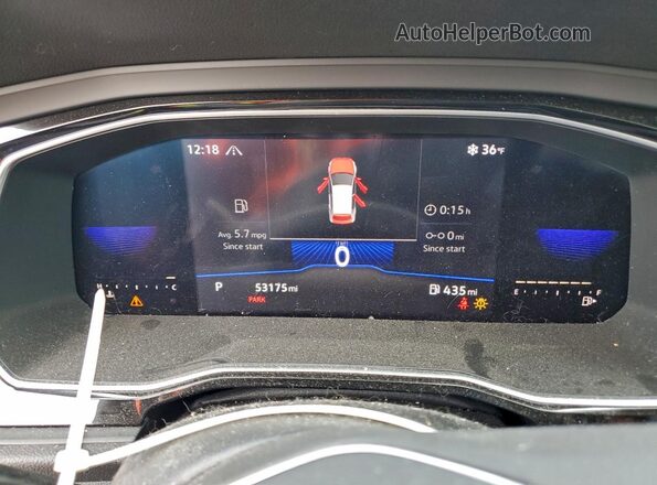 3VWEM7BU8NM009095 2022 VOLKSWAGEN JETTA Черный Вид щитка приборов