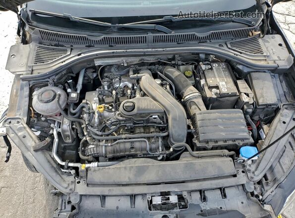 3VWEM7BU8NM009095 2022 VOLKSWAGEN JETTA Черный Вид задней части салона