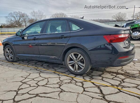 3VWEM7BU8NM009095 2022 VOLKSWAGEN JETTA Черный Задняя левая четверть