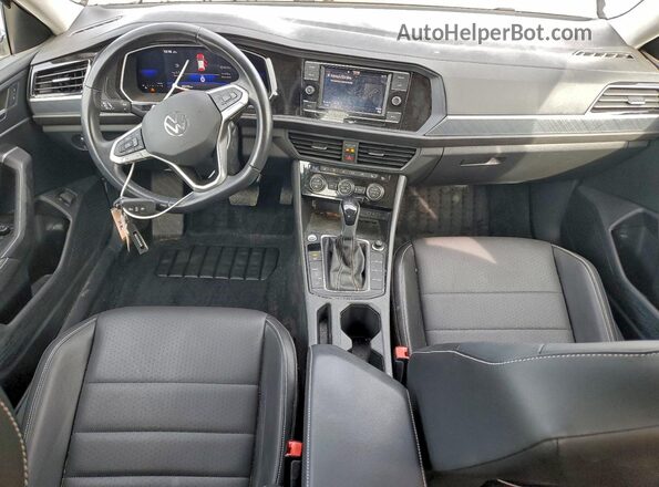 3VWEM7BU8NM009095 2022 VOLKSWAGEN JETTA Черный Вид панели приборов