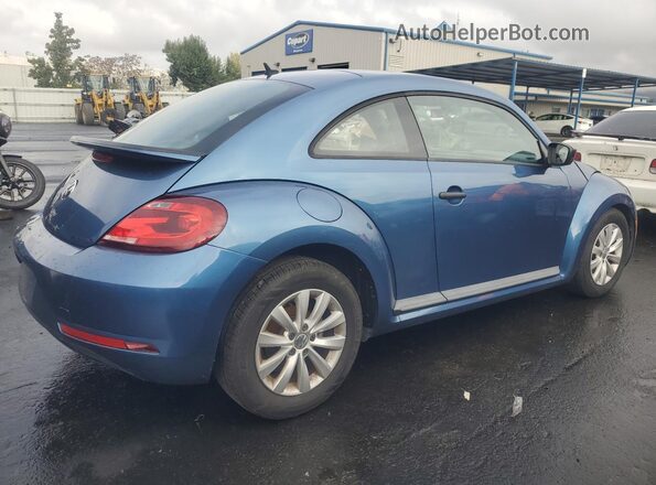 3VWF17AT1HM611749 2017 VOLKSWAGEN BEETLE Blue Задня права чверть