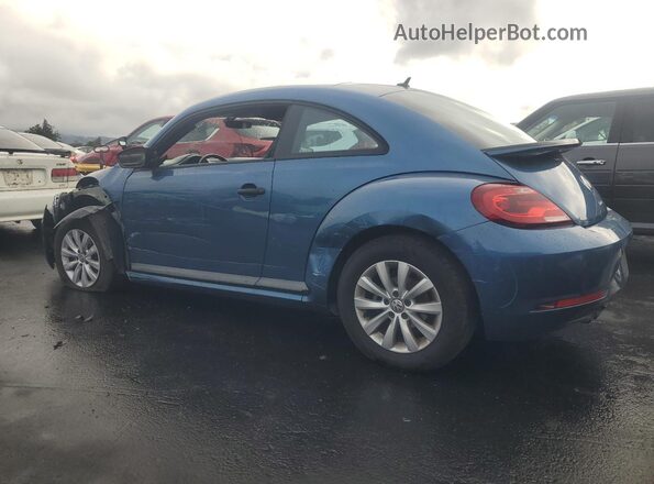 3VWF17AT1HM611749 2017 VOLKSWAGEN BEETLE Blue Задня ліва чверть