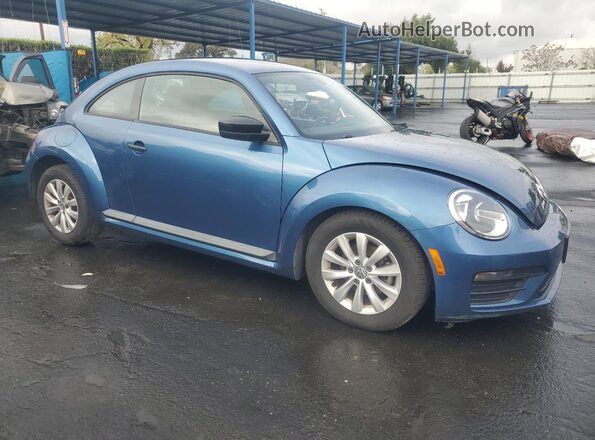 3VWF17AT1HM611749 2017 VOLKSWAGEN BEETLE Blue Передня права чверть