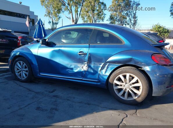 3VWF17AT6HM628076 2017 VOLKSWAGEN BEETLE Dark Blue Панорамный вид салона 360°
