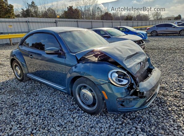 3VWFD7AT1JM707622 2018 VOLKSWAGEN BEETLE Blue 