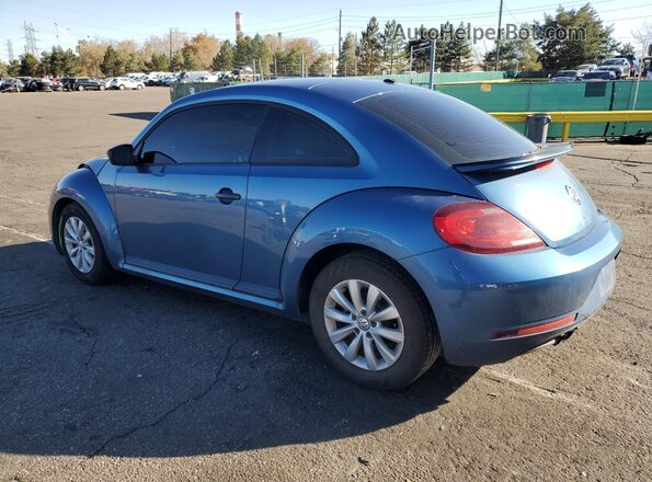 3VWFD7AT2JM719729 2018 VOLKSWAGEN BEETLE Blue Հետևի ձախ