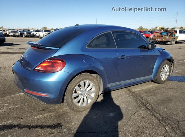 3VWFD7AT2JM719729 2018 VOLKSWAGEN BEETLE Blue Հետևի աջ