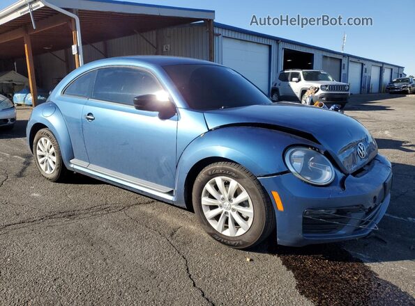 3VWFD7AT2JM719729 2018 VOLKSWAGEN BEETLE Blue Առջևի աջ